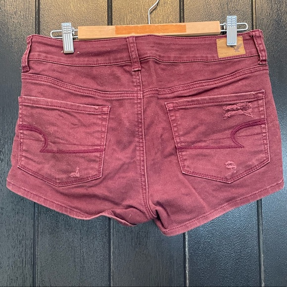 AE Burgundy Short - Picture 2 of 6